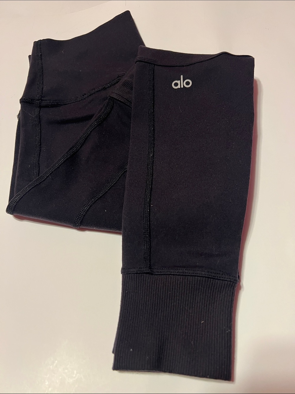 ALO Yoga Black High-Waist Performance Leggings Size Small
